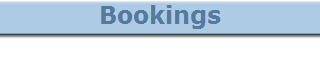 Bookings